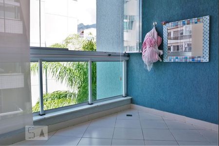 Varanda da Sala de apartamento à venda com 3 quartos, 111m² em Jacarepaguá, Rio de Janeiro