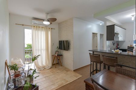 Sala de apartamento para alugar com 2 quartos, 47m² em Jardim Myrian Moreira da Costa, Campinas