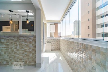 Varanda da Sala de apartamento para alugar com 2 quartos, 67m² em Bela Vista, Santo André