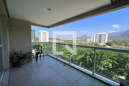 Varanda da Sala de apartamento para alugar com 3 quartos, 78m² em Jacarepaguá, Rio de Janeiro