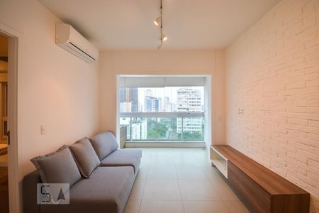 Sala de apartamento para alugar com 1 quarto, 40m² em Pinheiros, São Paulo
