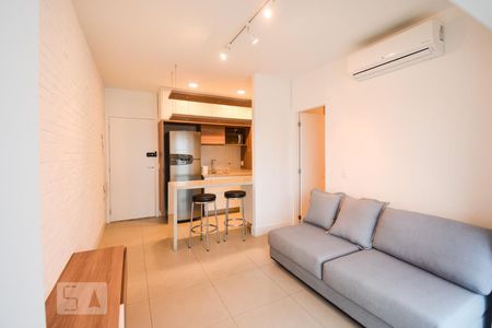 Sala de apartamento para alugar com 1 quarto, 40m² em Pinheiros, São Paulo