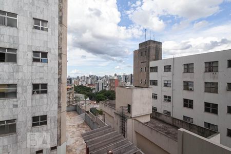 Vista da Sala de apartamento para alugar com 1 quarto, 38m² em São Pedro, Belo Horizonte