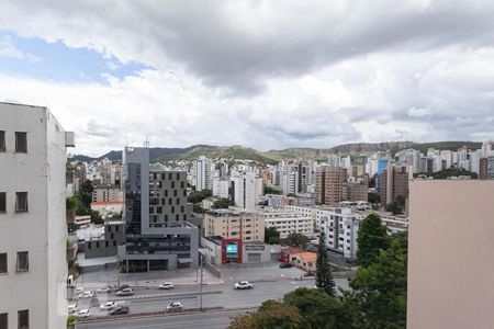 Vista do Quarto de apartamento para alugar com 1 quarto, 38m² em São Pedro, Belo Horizonte