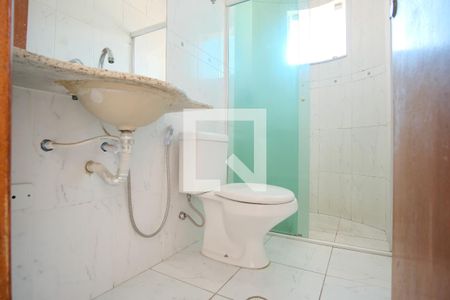 Casa de condomínio para alugar com 150m², 3 quartos e 4 vagasBanheiro da Suíte