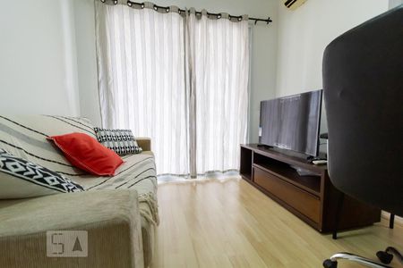 Sala de apartamento para alugar com 1 quarto, 46m² em Cidade Monções, São Paulo