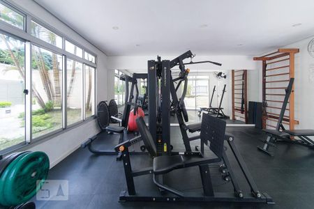 Apartamento para alugar com 45m², 1 quarto e 1 vaga Apartamento para alugar com 45m², 1 quarto e 1 vagaAcademia