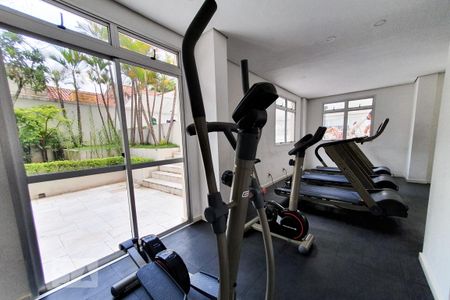 Área comum - Academia de apartamento para alugar com 1 quarto, 45m² em Vila Pompeia, São Paulo