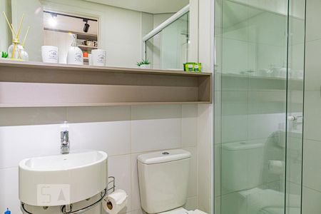 Banheiro de kitnet/studio à venda com 1 quarto, 20m² em Centro, São Paulo