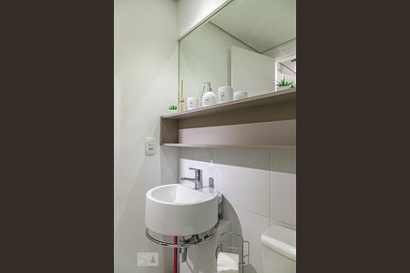 Banheiro de kitnet/studio à venda com 1 quarto, 20m² em Centro, São Paulo