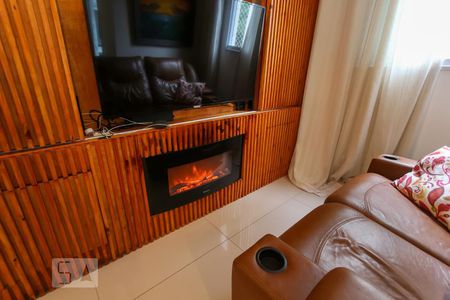 Sala - Lareira de apartamento à venda com 3 quartos, 65m² em Jardim Caboré, São Paulo