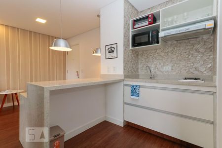 Studio à venda com 42m², 1 quarto e 1 vagaCozinha