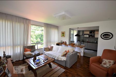 Sala de apartamento à venda com 3 quartos, 100m² em Laranjeiras, Rio de Janeiro