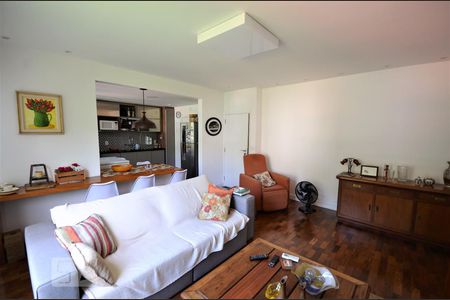 Sala de apartamento à venda com 3 quartos, 100m² em Laranjeiras, Rio de Janeiro