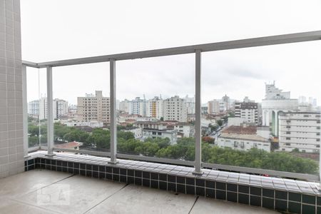 Sacada de apartamento para alugar com 1 quarto, 54m² em Embaré, Santos