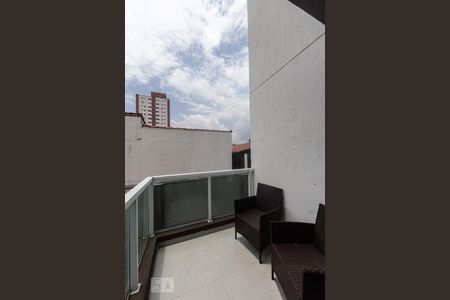 Studio à venda com 44m², 1 quarto e 1 vagaVaranda Studio