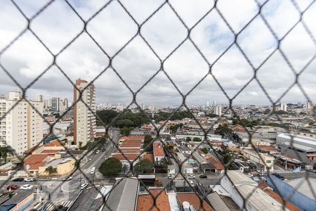 Vista Sala de apartamento à venda com 2 quartos, 50m² em Vila Nova Manchester, São Paulo