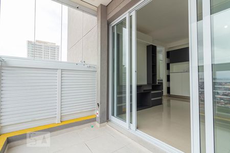 Sacada da Sala de apartamento para alugar com 1 quarto, 40m² em Ipiranga, São Paulo