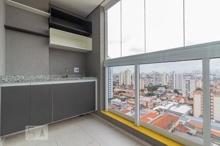 Sacada da Sala de apartamento para alugar com 1 quarto, 40m² em Ipiranga, São Paulo