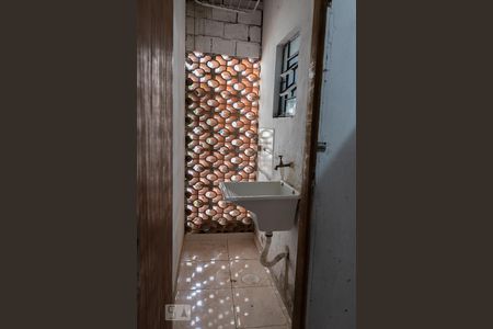 Area de serviço de casa para alugar com 1 quarto, 40m² em Vila Guarani (z Sul), São Paulo
