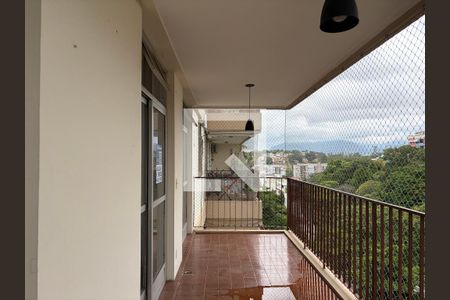 Sala - Varanda de apartamento para alugar com 2 quartos, 98m² em Pechincha, Rio de Janeiro