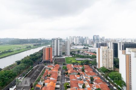 Studio para alugar com 58m², 1 quarto e 1 vagaVaranda Quarto - Vista