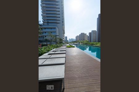Studio para alugar com 58m², 1 quarto e 1 vagaÁrea Piscina 