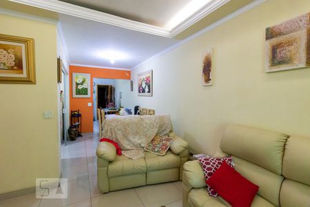 Sala de apartamento à venda com 3 quartos, 90m² em Parque Industriário, Santo André