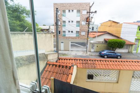Vista da Sala de apartamento à venda com 3 quartos, 90m² em Parque Industriário, Santo André