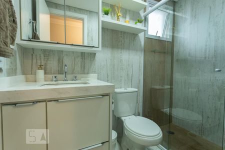 Apartamento para alugar com 79m², 3 quartos e 1 vagaBanheiro da Suíte
