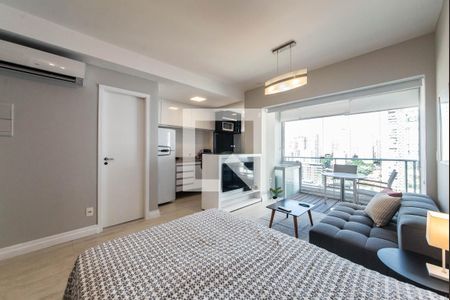 Quarto de apartamento para alugar com 1 quarto, 35m² em Cidade Monções, São Paulo