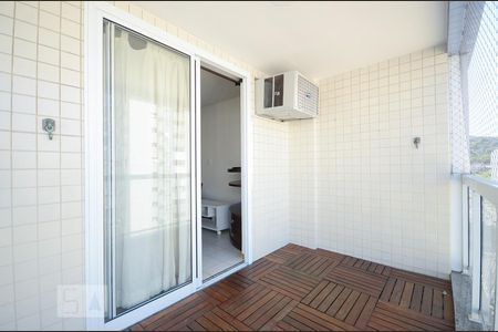 Varanda da Sala de apartamento à venda com 1 quarto, 55m² em Icaraí, Niterói