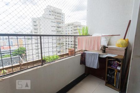 Varanda da Sala de apartamento à venda com 1 quarto, 82m² em Campos Elíseos, São Paulo
