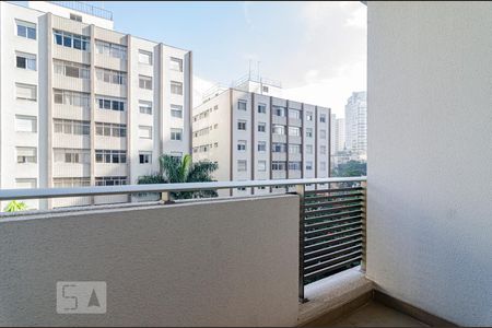Varanda de kitnet/studio para alugar com 1 quarto, 23m² em Vila Madalena, São Paulo