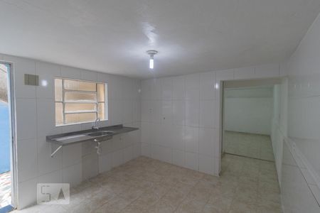 Cozinha de casa para alugar com 1 quarto, 35m² em Vila Trabalhista, Guarulhos