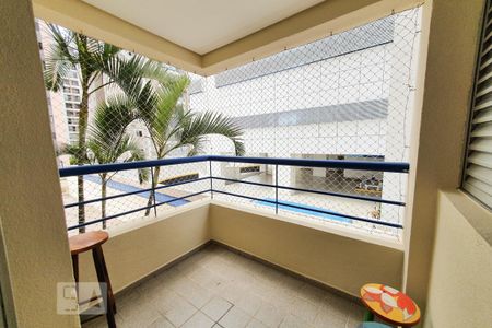 Varanda da Sala de apartamento para alugar com 1 quarto, 40m² em Vila Pompéia, São Paulo