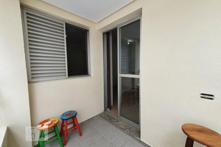 Varanda da Sala de apartamento para alugar com 1 quarto, 40m² em Vila Pompéia, São Paulo