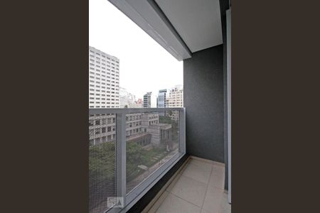 Studio para alugar com 35m², 1 quarto e sem vagaVaranda