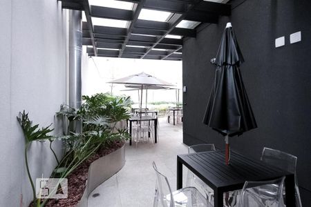 Área comum de kitnet/studio para alugar com 1 quarto, 35m² em Centro, São Paulo