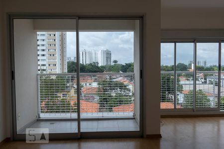 Vista da Sala de apartamento para alugar com 1 quarto, 55m² em Chácara Santo Antônio (zona Sul), São Paulo
