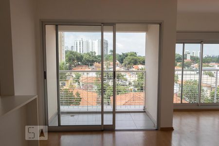 Vista da Sala de apartamento para alugar com 1 quarto, 55m² em Chácara Santo Antônio (zona Sul), São Paulo