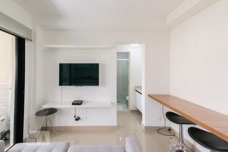 Sala de apartamento para alugar com 1 quarto, 35m² em Vila Olímpia, São Paulo