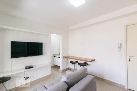Apartamento para alugar com 35m², 1 quarto e 1 vagaDetalhe Sala