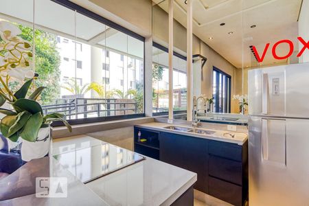 Apartamento para alugar com 35m², 1 quarto e 1 vagaÁrea Gourmet