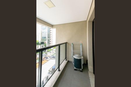 Varanda de apartamento para alugar com 1 quarto, 35m² em Vila Olímpia, São Paulo