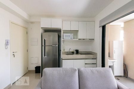 Sala de apartamento para alugar com 1 quarto, 35m² em Vila Olímpia, São Paulo