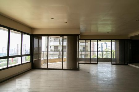 Sala de apartamento para alugar com 4 quartos, 285m² em Paraíso do Morumbi, São Paulo
