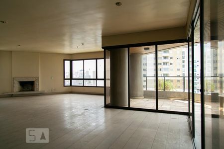 Sala de apartamento para alugar com 4 quartos, 285m² em Paraíso do Morumbi, São Paulo