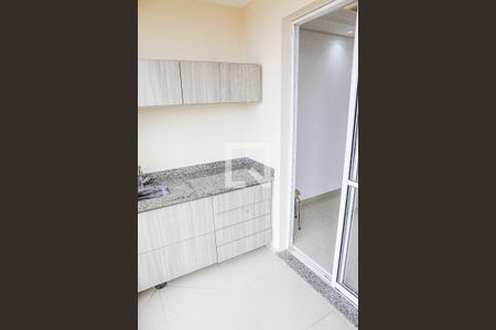Varanda  de apartamento para alugar com 3 quartos, 75m² em Vila Helena, Santo André