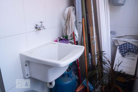 Área de Serviço de apartamento para alugar com 2 quartos, 90m² em Vila São Francisco (zona Sul), São Paulo